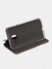 Розовый чехол книжка Samsung Galaxy J4 2018, Самсунг Галакси Джи4 2018