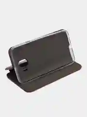 Пурпурный чехол книжка Samsung Galaxy J4 2018, Самсунг Галакси Джи4 2018