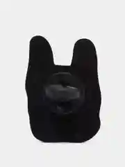 Белый значок металлический "No plastic"