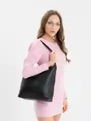 Черный сумка с косметичкой