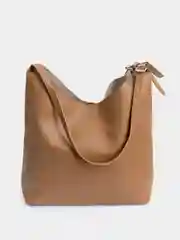 Бежевый сумка с косметичкой
