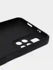 Коричневый чехол силиконовый с принтом для Xiaomi Poco M4 Pro 5G