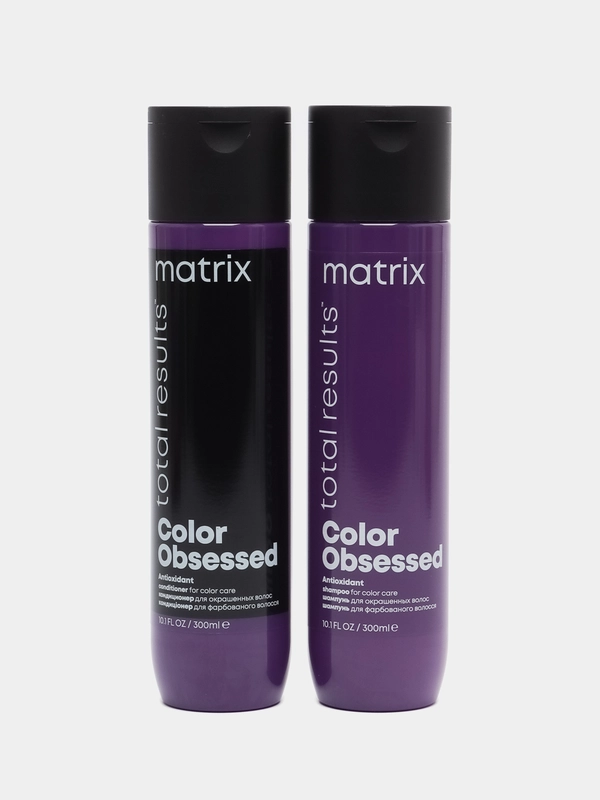 Набор весенний Matrix Total Results Color Obsessed, для окрашенных волос, 300 мл, 2 штуки