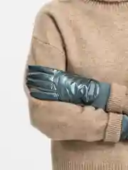 Бирюзовый перчатки женские сенсорные