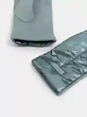 Бирюзовый перчатки женские сенсорные