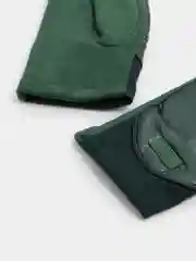 Зеленый перчатки женские сенсорные