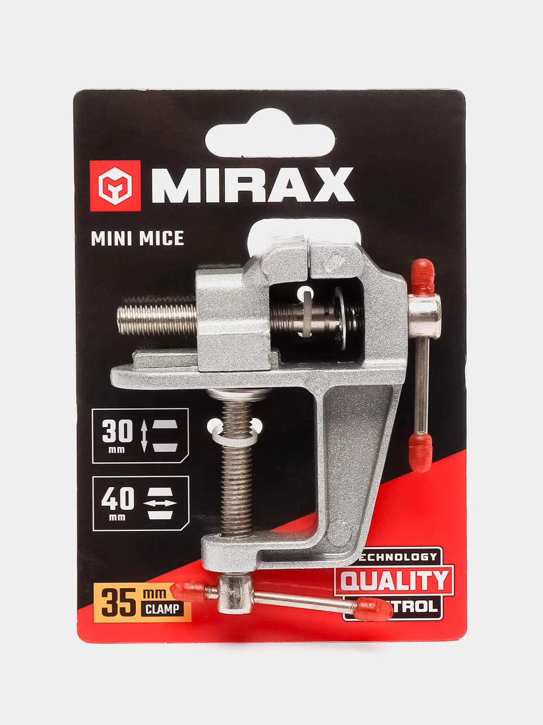 Настольные тиски Mirax, 40 мм