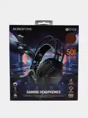 Черный наушники полноразмерные Borofone BO105, игровые с микрофоном