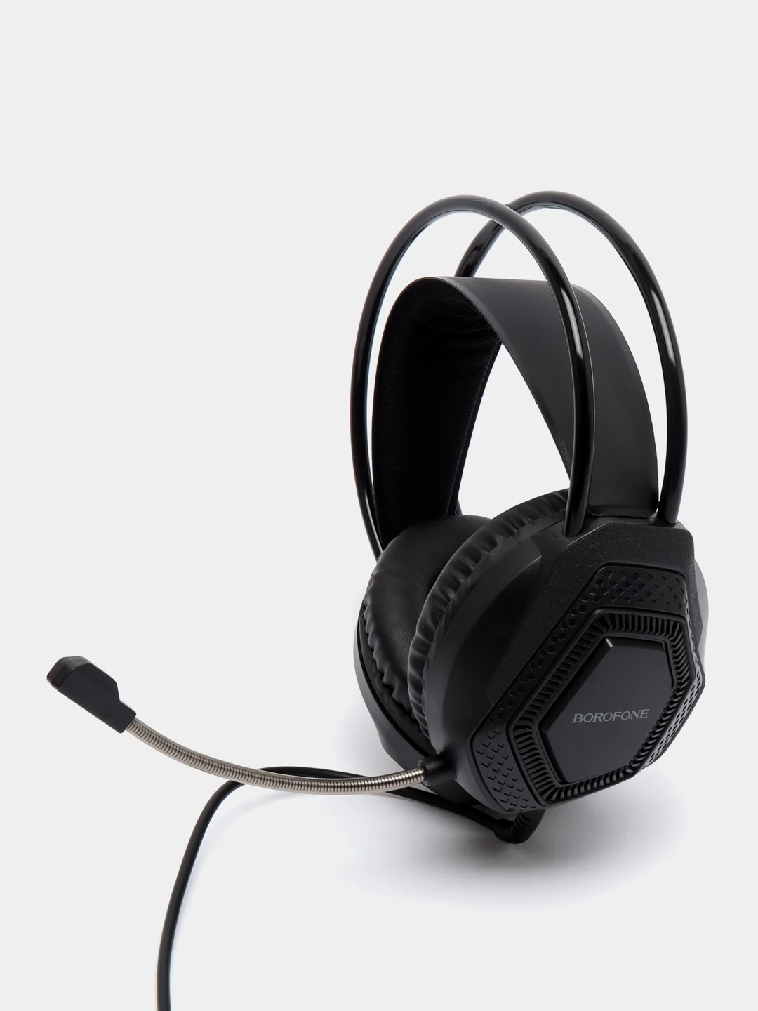 Черный наушники полноразмерные Borofone BO105, игровые с микрофоном
