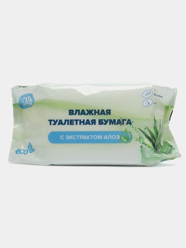 Влажная туалетная бумага , 120 штук