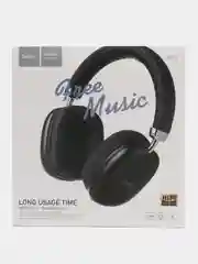 Черный беспроводные наушники с микрофоном hoco w35 Wireless
