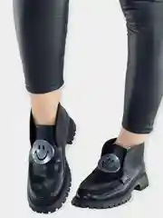 Черный лоферы женские, черные