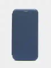 Синий чехол-книжка Samsung Galaxy A6 Plus 2018 / J8 2018, Самсунг Галакси А6 / Джи8 2018