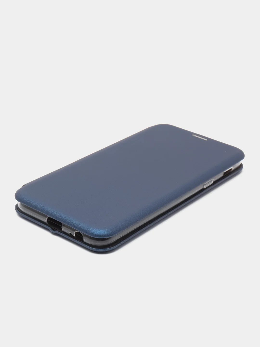 Синий чехол-книжка Samsung Galaxy A6 Plus 2018 / J8 2018, Самсунг Галакси А6 / Джи8 2018