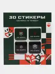 Наклейка на телефон "Ак Барс", 3D