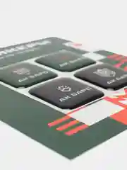 Наклейка на телефон "Ак Барс", 3D