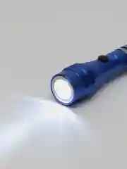 Синий телескопический фонарь, с магнитом