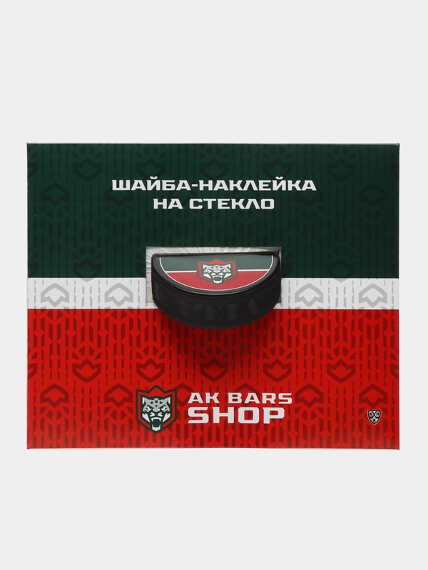 Наклейка-шайба "Ак Барс", на стекло