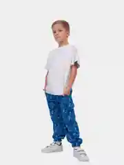 Синий брюки для мальчика, спортивные