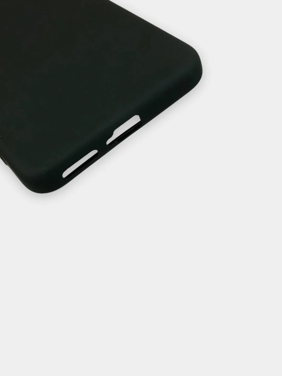 Черный чехол Silicone Cover Redmi Note 11 Pro / Note 12 Сяоми Редми Нот 11 Про 4G