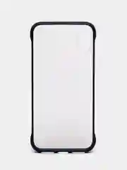 Красный прозрачный чехол на IPhone