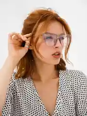 Серый имиджевые, прозрачные очки MIRSEE, унисекс