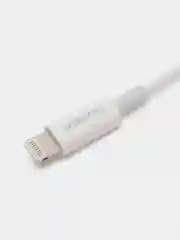 Белый аудио кабель BOROFONE BL9 AUX - 8pin для Lightning на 3.5 мм, 1 м