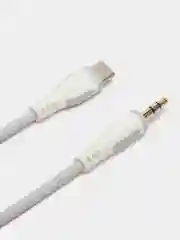 Белый акустический кабель BOROFONE BL14 для Type-C на 3.5 мм, 1 м