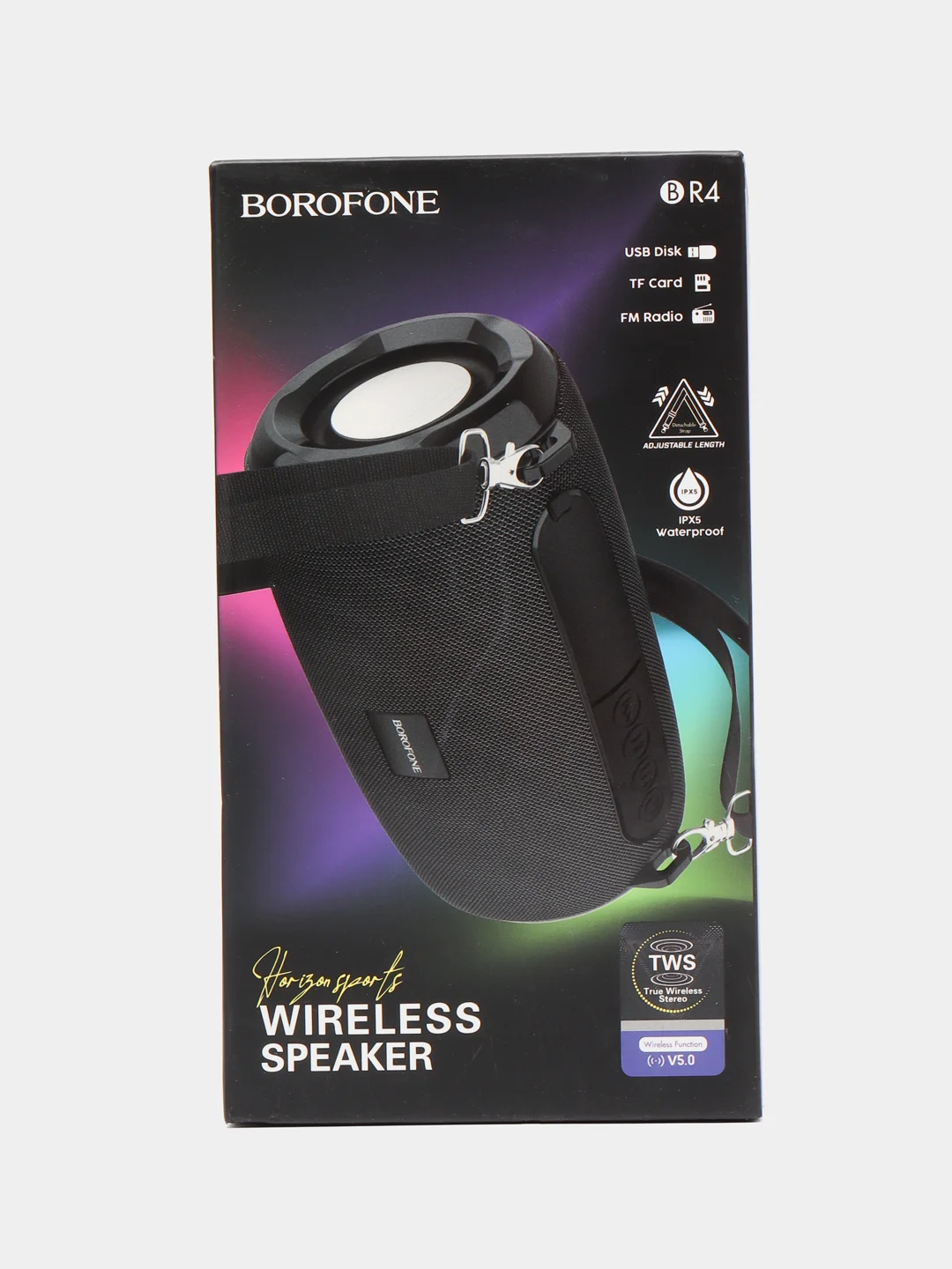 Черный беспроводная колонка BOROFONE BR4, 500 mAh