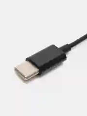 Черный наушники HOCO M65 с микрофоном, проводные, разъём Type-C, 1.2 м