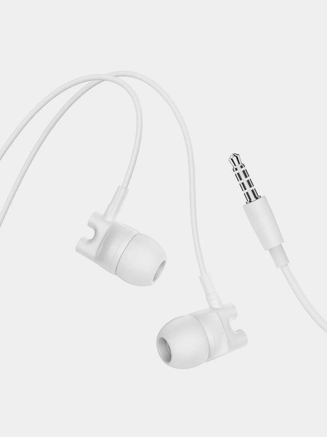 Серый наушники внутриканальные, вакуумные с разъёмом 3.5 Jack