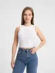 Молочный топик женский топ