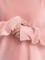 Розовый водолазка утепленная