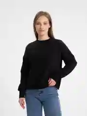 Черный свитшот женский, оверсайз