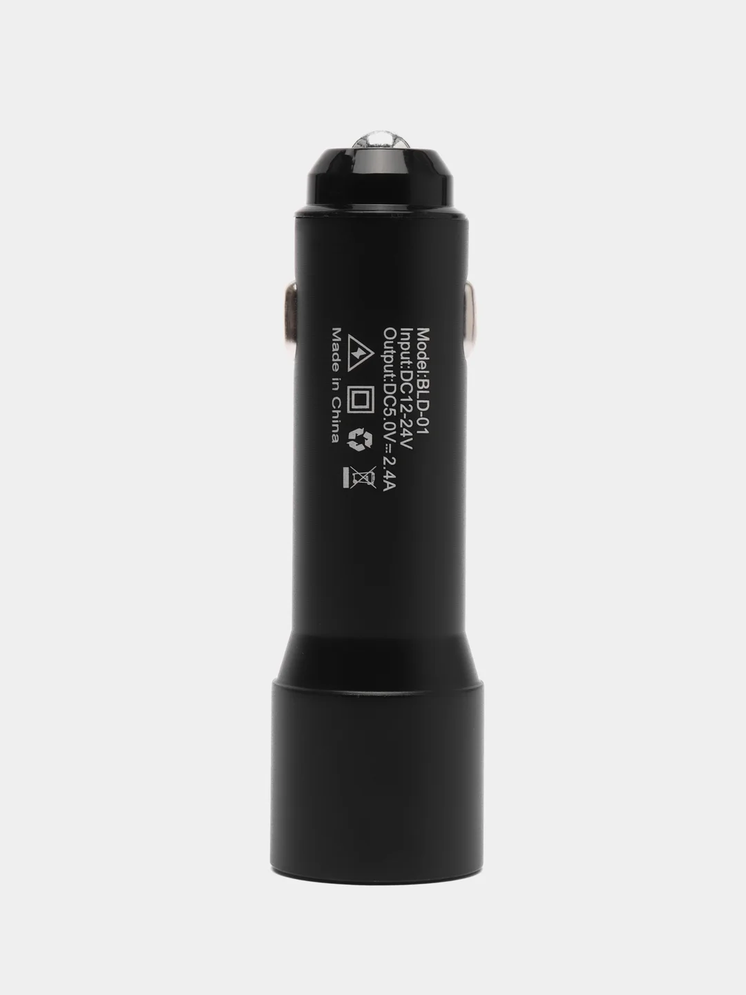 Черный автомобильное зарядное устройство, 12в, 2 порта USB/зарядка в машину в прикуриватель