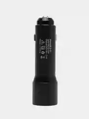 Черный автомобильное зарядное устройство, 12в, 2 порта USB/зарядка в машину в прикуриватель