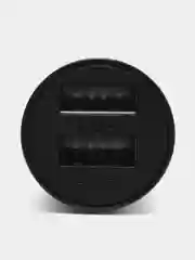 Черный автомобильное зарядное устройство, 12в, 2 порта USB/зарядка в машину в прикуриватель