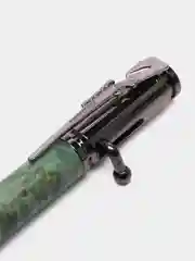 Зеленый подарочная ручка "Патрон"