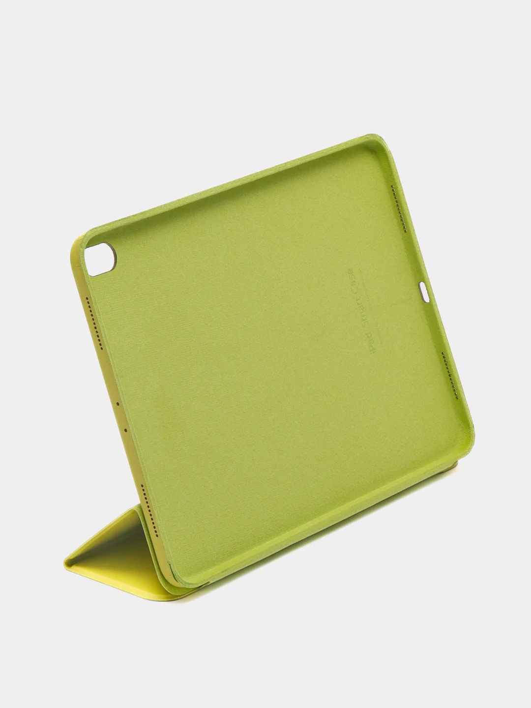 Желтый стильный чехол со шторкой для iPad