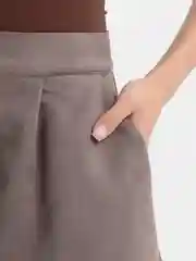 Бежевый юбка шорты женские