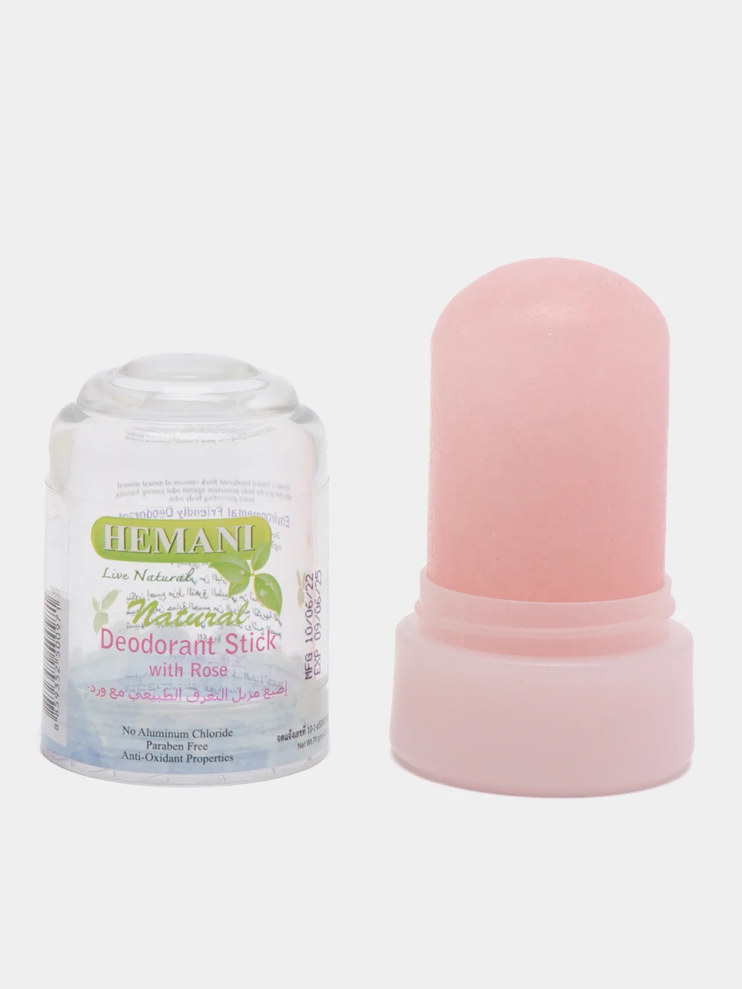 Минеральный дезодорант Hemani Rose Роза, 70 г