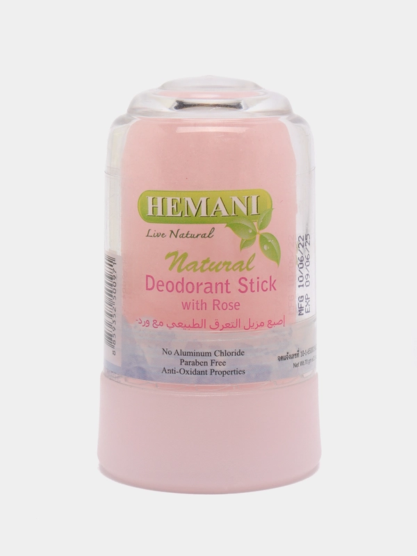 Минеральный дезодорант Hemani Rose Роза, 70 г