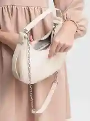 Молочный сумка женская "Луна"
