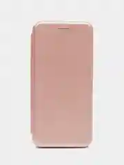 Розовый чехол-книжка для Tecno Spark 8C / Spark Go 2022 (Техно Спарк 8С / Спарк Го 2022)