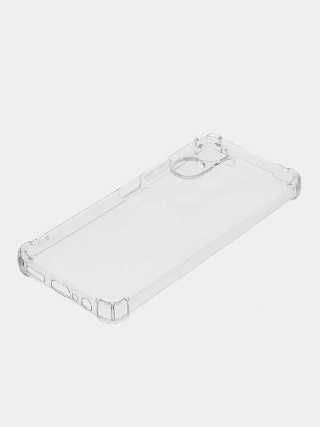 Прозрачный силиконовый чехол для Realme C33 (Реалми С33), прозрачный