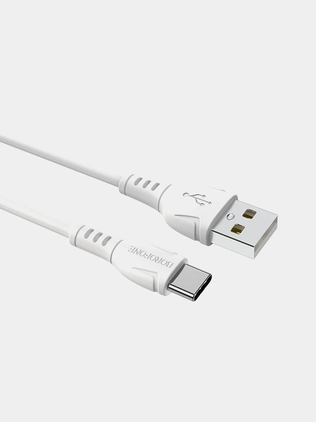 Белый кабель USB-C Borofone BX51 Triumph, Type-C-Lightning, белый, 3A, 60W, 1 м