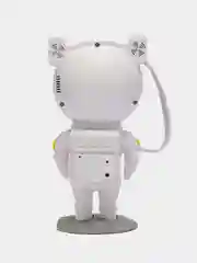Белый ночник проектор Звездное небо "Космонавт" с пультом LED, лазерный проектор звездного неба