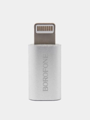 Адаптер-переходник BOROFONE BV5, Micro-USB to Lightning