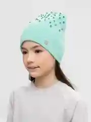 Лайм шапка для девочки