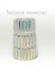 Белый резинки пружинки для волос / браслет на руку